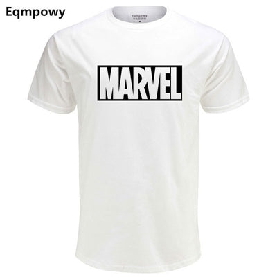 Eqmpowy 2018 New Fashion MARVEL t-Shirt men cotton short sleeves Casual male tshirt marvel t shirts men tops tees Free shipping - nexusfitness