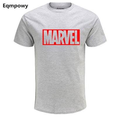 Eqmpowy 2018 New Fashion MARVEL t-Shirt men cotton short sleeves Casual male tshirt marvel t shirts men tops tees Free shipping - nexusfitness