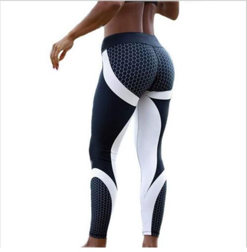 2018 Autumn Summer Fashion High Waist 3D Leggings Women Sexy Hip Push -  nexusfitness