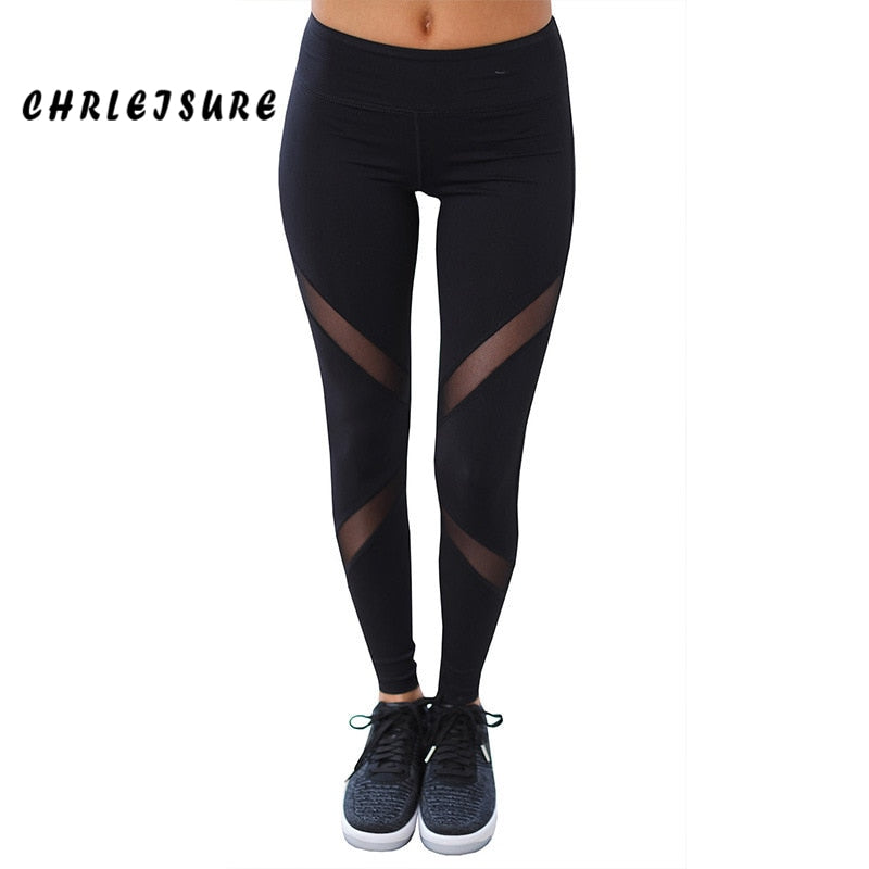 Women Fitness Leggings, Mesh and Faux Leather Patchwork Leggings | Perfect  Booty Shaping Boutique