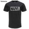 Eqmpowy 2018 New Fashion MARVEL t-Shirt men cotton short sleeves Casual male tshirt marvel t shirts men tops tees Free shipping - nexusfitness