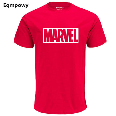 Eqmpowy 2018 New Fashion MARVEL t-Shirt men cotton short sleeves Casual male tshirt marvel t shirts men tops tees Free shipping - nexusfitness