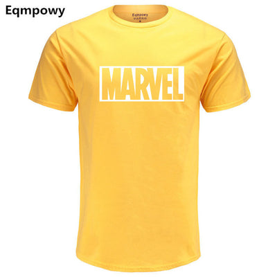 Eqmpowy 2018 New Fashion MARVEL t-Shirt men cotton short sleeves Casual male tshirt marvel t shirts men tops tees Free shipping - nexusfitness