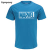 Eqmpowy 2018 New Fashion MARVEL t-Shirt men cotton short sleeves Casual male tshirt marvel t shirts men tops tees Free shipping - nexusfitness