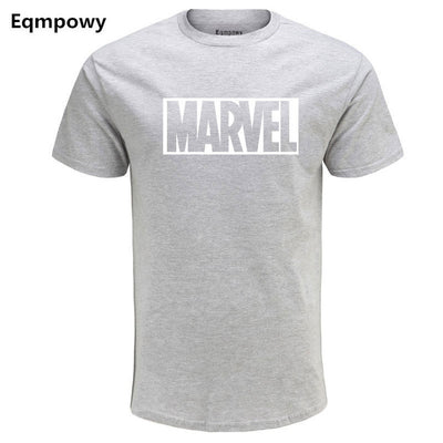 Eqmpowy 2018 New Fashion MARVEL t-Shirt men cotton short sleeves Casual male tshirt marvel t shirts men tops tees Free shipping - nexusfitness