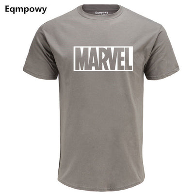 Eqmpowy 2018 New Fashion MARVEL t-Shirt men cotton short sleeves Casual male tshirt marvel t shirts men tops tees Free shipping - nexusfitness