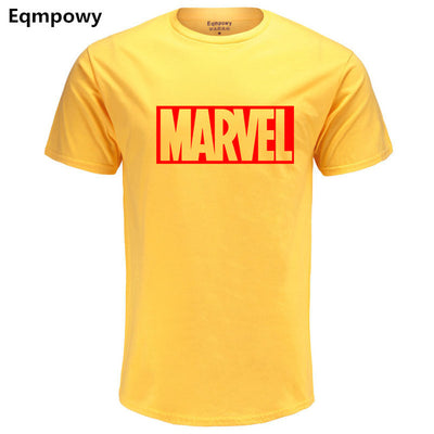 Eqmpowy 2018 New Fashion MARVEL t-Shirt men cotton short sleeves Casual male tshirt marvel t shirts men tops tees Free shipping - nexusfitness