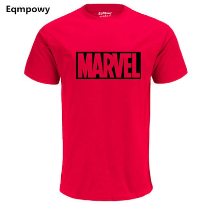 Eqmpowy 2018 New Fashion MARVEL t-Shirt men cotton short sleeves Casual male tshirt marvel t shirts men tops tees Free shipping - nexusfitness