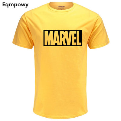 Eqmpowy 2018 New Fashion MARVEL t-Shirt men cotton short sleeves Casual male tshirt marvel t shirts men tops tees Free shipping - nexusfitness