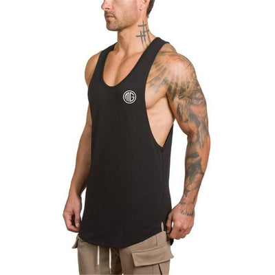 Brand mens sleeveless t shirts Summer Cotton Male Tank Tops gyms Clothing Bodybuilding Undershirt Golds Fitness tanktops tees - nexusfitness