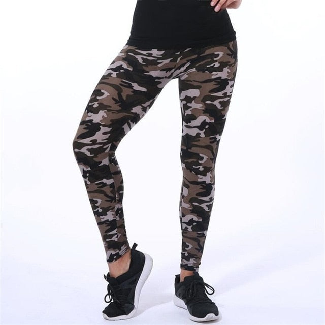  Conceited Camo Print Leggings For Women High Waisted Womens  Leggings