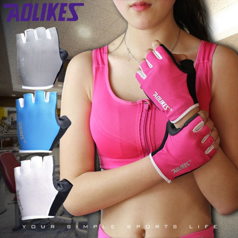 Building Training Fitness Gloves, Gloves Women Gym Pink