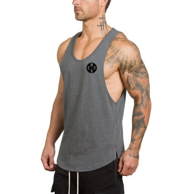 Golds gyms clothing Brand singlet canotte bodybuilding stringer tank top  men fitness T shirt muscle guys sleeveless vest Tanktop
