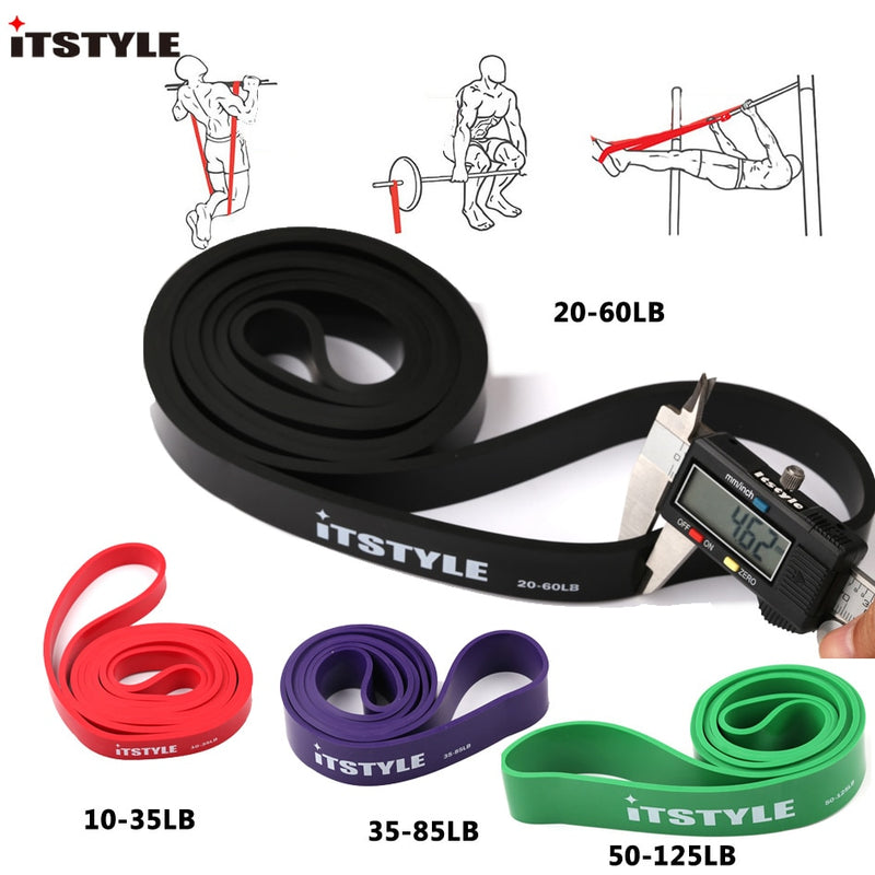 Resistance Bands Exercise Elastic Natural Latex Workout Ruber Loop