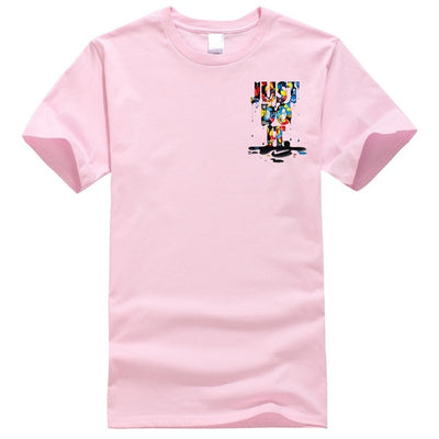 2018 New Fashion Just Do It T shirt Brand Clothing Hip Hop Letter Print Men T Shirt Short Sleeve Anime High Quality T-Shirt Men - nexusfitness