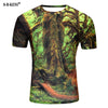 New style British style 3D T-shirt men's summer 3D printed personality picture T-shirt casual short sleeve o neck Tshirt men's T - nexusfitness